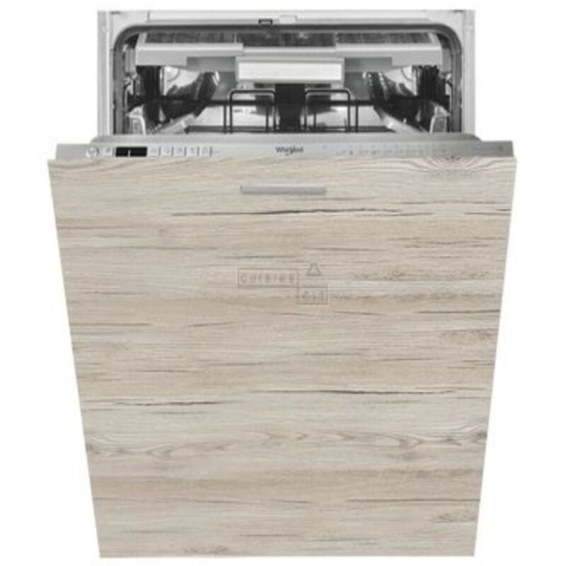 Façade pour lave-vaisselle tout intégrable Bellissi Noyer blanchi l 45 cm