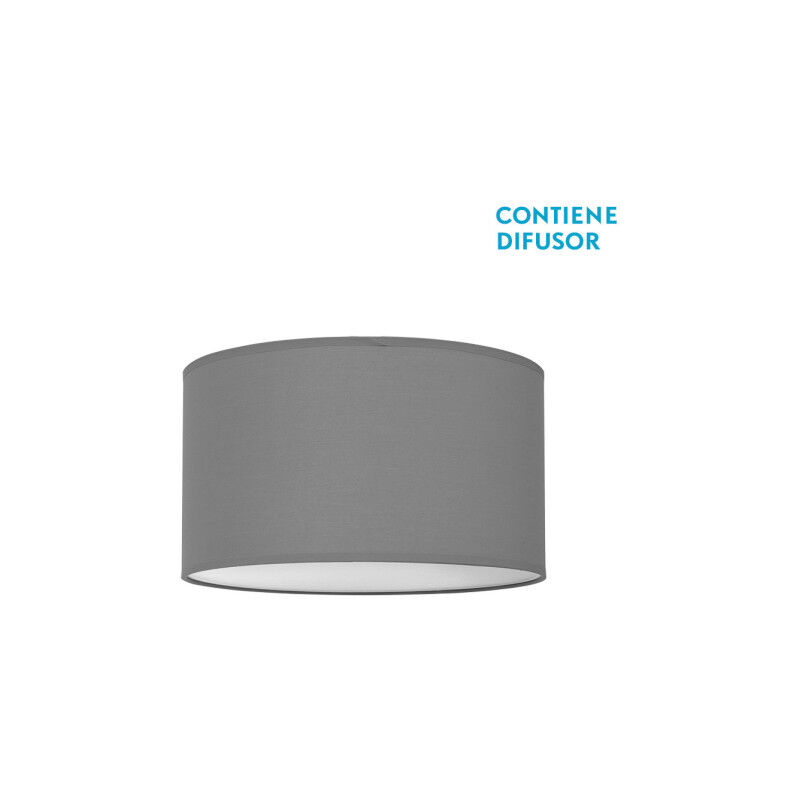 Fabrilamp - plafonnier nicole gris 3xe27 (14x40d) Fabrilamp - plafonnier nicole gris 3xe27 (14x40d)