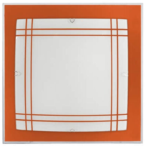 FABRILAMP FAB 043083204 Plafon Amet Naranja 2xe27 (32x32x6)