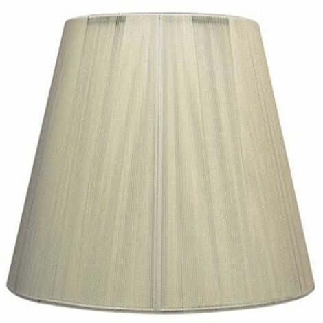 FAB 048113515 Abat-jour conique fil beige Indira E27 (35x18x23)