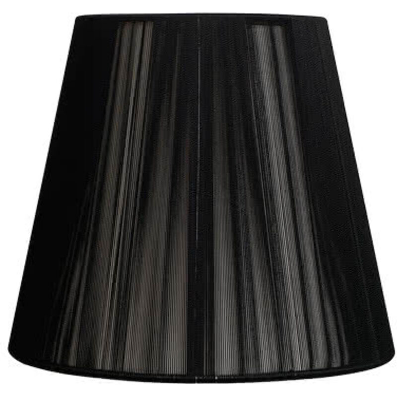 Abat-jour conique hilo indira e27 noir (40x20x26) Abat-jour conique hilo indira e27 noir (40x20x26)