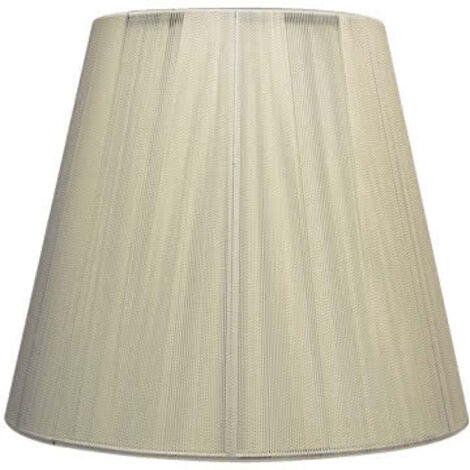 FAB 048114015 | Abat-jour conique fil beige Indira E27 (40x20x26)