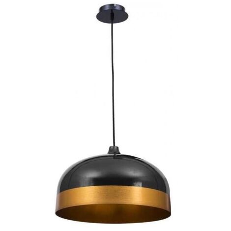 FAB 065950109 | Pendentif Edison Noir / or 1xe27 Regx33