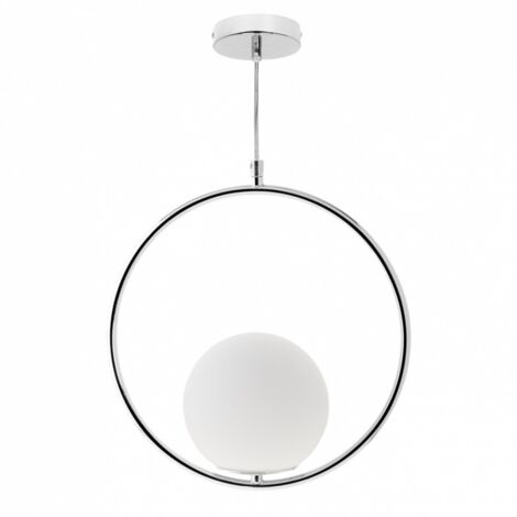 FAB 108250220 | Pendente Aimee Sfera 1x27 Cromo