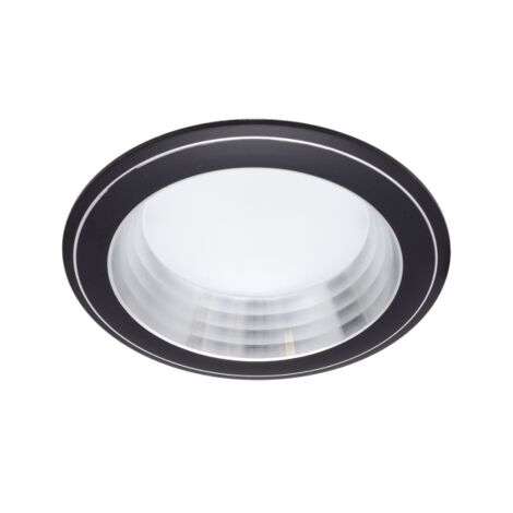 FAB 110481009  Corfù Nero Faretto da Incasso 5w 6500k 10d 400lm