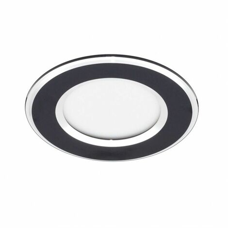 FAB 110581009  Foco Empotrable Samos Negro 5w 6500k 10d 400lm