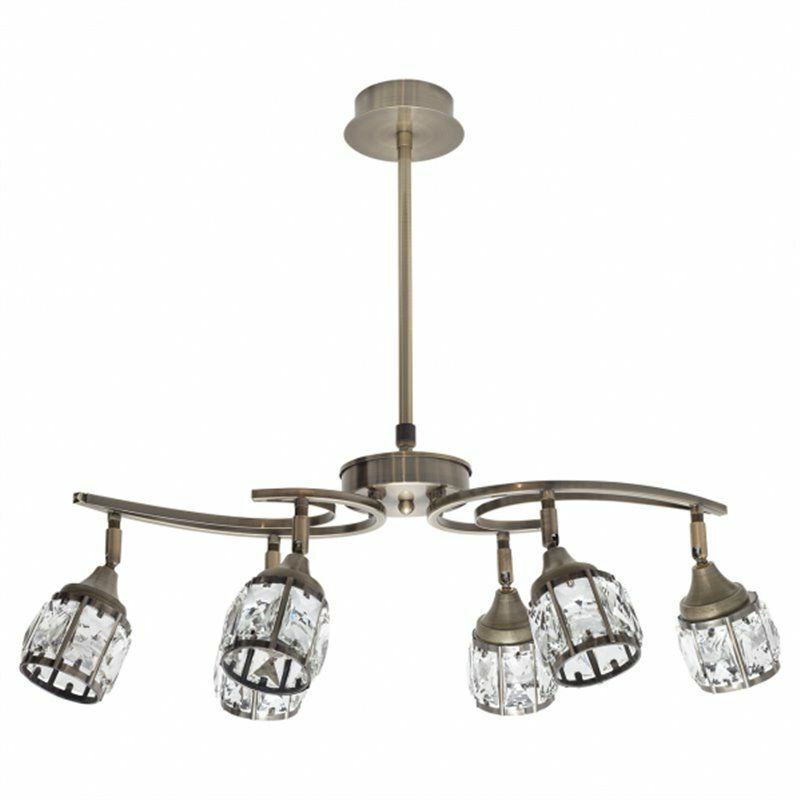 Fab 124156014 Lampada 6x5w 4000k Catania Pelle