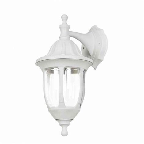FAB 125961001  Aplique Exterior Angelica 1xe27 Blanco Ip44 Policarbonato 36,2x16,6x20,5 Cm