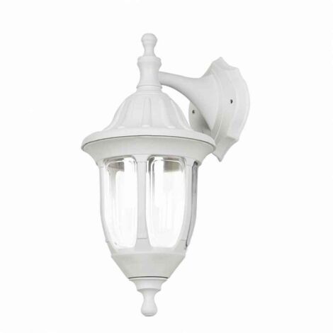FAB 125961001  Applique extérieure Angelica 1xE27 blanc Ip44 polycarbonate 36,2x16,6x20,5 cm