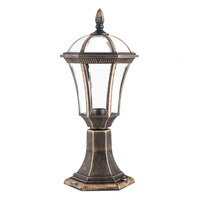 FAB 126171016 Parete Esterna Comino 1xe27 Old Gold Ip44 Policarbonato 47,6x17,6x17,6 Cm