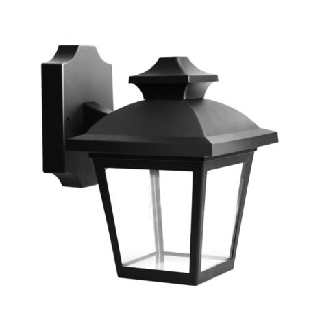 FAB 126361009 Appliquer Maca Extérieur 1xe27 Noir Ip44 Polycarbonate 24,5x17x22,3 Cm