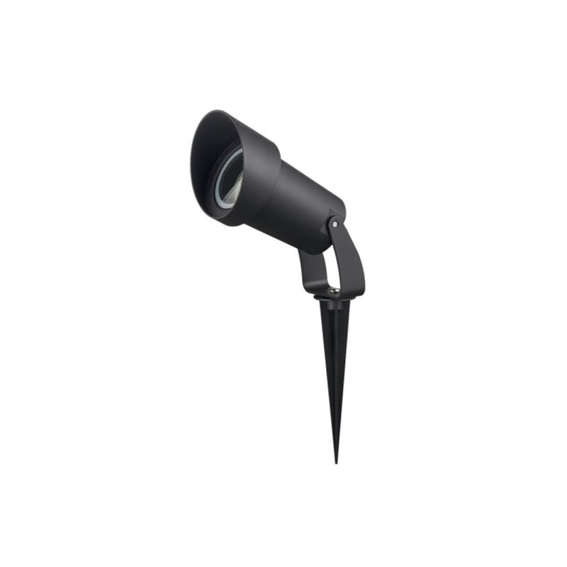 Chiodi a spillo esterni 1xgu10 nero 22,8x8,6dpolicarbonato ip65