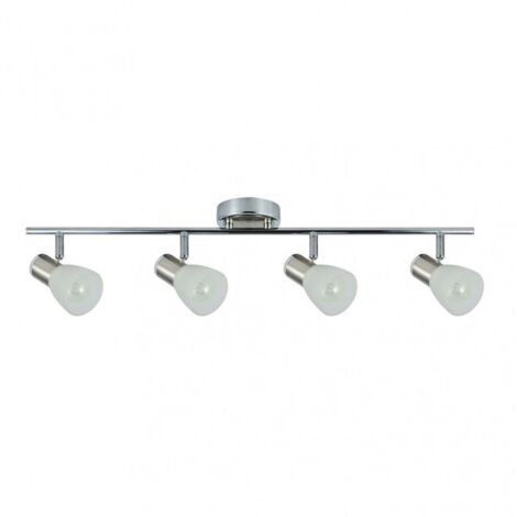 FAB 141994020  Regleta Cholo 4xe14 Cromo/niquel  16x69,5x10 Cm