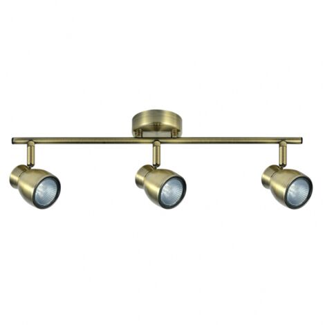 FAB 142493014  Regleta Chacho 3xgu10 Cuero 14x48,5x8,5 Cm