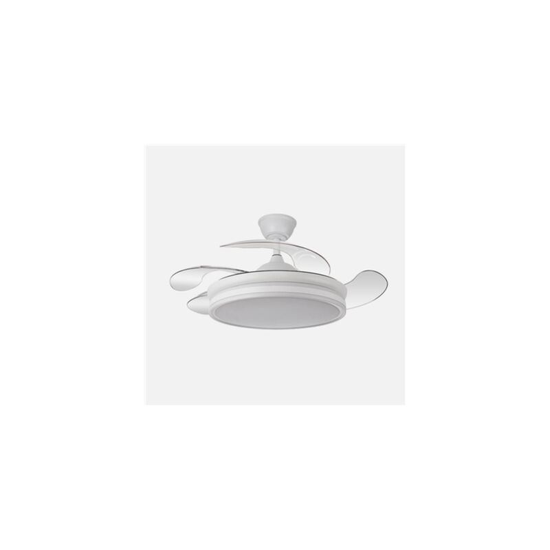 DC-Deckenventilator 'Bayomo' dimmbar mit Fernbedienung (59W 3CCT 6980lm) weiß