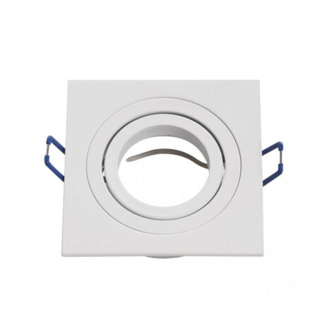 FAB 14348CU01  Vertieft Orient.cenote 1xgu10 Quadratisch White 2x9,2x9,2 Cm 8 De Schnitt. C/Portalampara