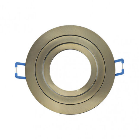 FAB 14348RE14  Einbau verstellbar Cenote 1xgu10 Rund Leder 2x9,2x9,2 Cm 8 Schliff W / Lampenfassung