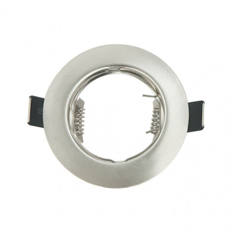 FAB 14428FR03 Einbau Magura 1xgu10 Rund Nickel 2,5x8x8 cm Schliff 7 Fassungen inklusive
