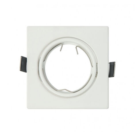 FAB 14428OC01  Incasso Orient. Magura 1xgu10 Quadrato Bianco 2,5x8,2x8,2 Cm Taglio 7 Portalampade Inclusi