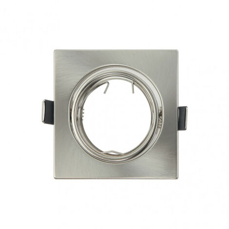 FAB 14428OC03  Orient. encastré. Magura 1xgu10 Quad. Nickel 2,5x8,2x8,2 Cm Coupe 7 Douilles incluses