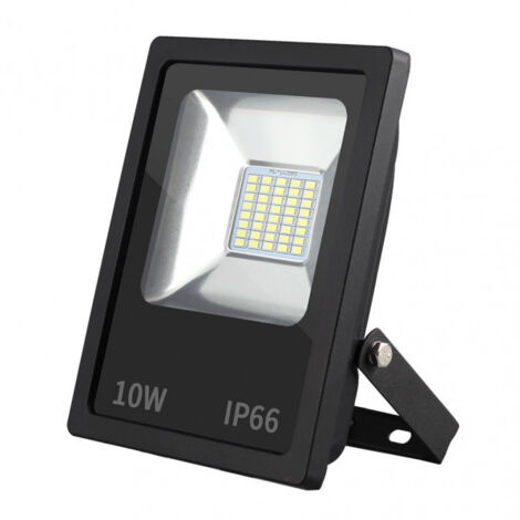 FAB 147380109  Dacita 10w 6500k Smd LED-Projektor Schwarz 900lm 120º Ip66 13,5x11,5x4 Cm