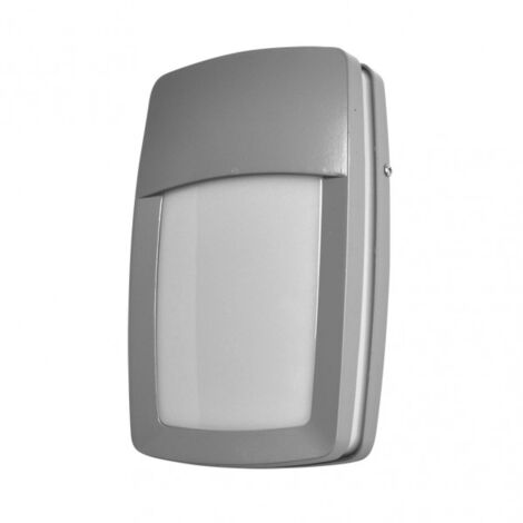 FAB 149061028 Appliquer Extérieur Aluminium Altair 1xe27 Gris Ip44 8,5x30,5x18,5 Cm