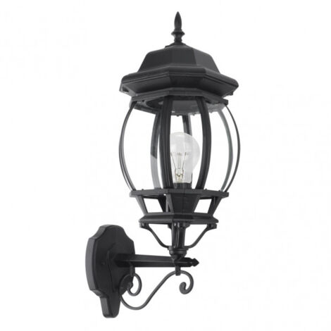 FAB 149561109  Appliquer Extérieur Aluminium Caelum 1xe27 Noir Ip44 54x19x28 Cm
