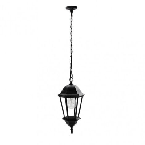 FAB 149791009 Suspension Extérieure Aluminium Regulus 1xe27 Noir Regx23x23 Cm Ip44