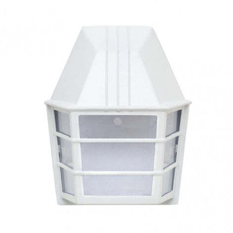 FAB 149861001  Applicare Esterno Alluminio Acrux 1xe27 Bianco Ip23 24x20x11,5 Cm