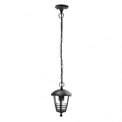 FAB 150291009  Aluminium Outdoor Pendelleuchte Alnilan 1xe27 Schwarz Regx16x16 Cm Ip44