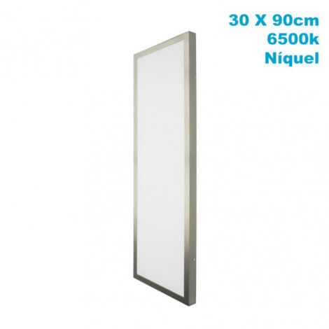 FAB 150689003  Plafon 72w 6500k 3,5x30x90 Cm Plano Niquel 6120lm