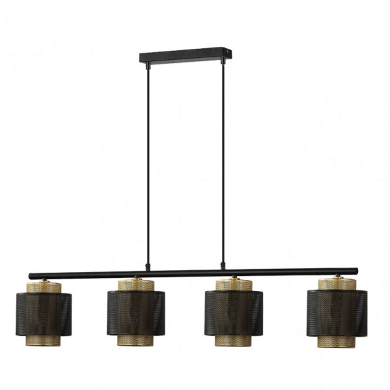 Fab 153354016 Lampada Kyoto 4xe27 Nero/Oro
