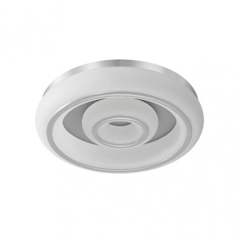 FAB 154782001  Plafon Paris 2l 66w 3000-4000-6500k Bianco/argento 5610 Lm Dimmerabile E Con Memoria 12x55d