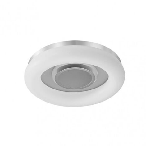 FAB 154783001  Plafon Paris 2l 48 + 16w 3000-4000-6500k Bianco / argento 5440lm 2 Reg. E 12x55d Memoria