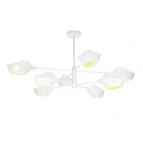FAB 154858001 Lampe Pékin 8xe27 Blanche 76x113x113 Cm