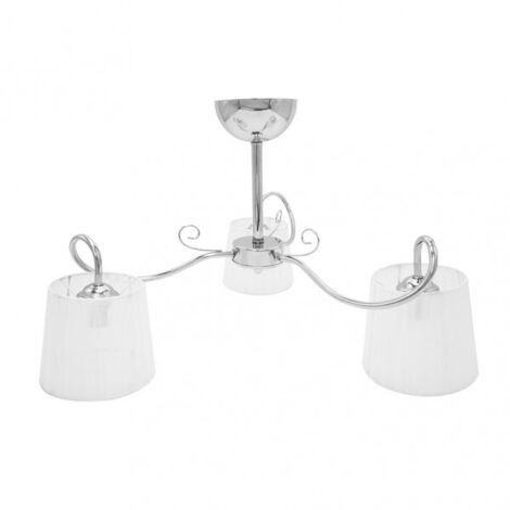 FAB 155553020  Lampe Cuzco 3xe14 Chrome 37x60x60 Cm