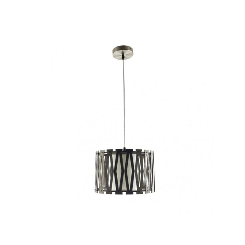Image of Fabrilamp - Ciondolo cipresso 1xE27 Legno marrone 30D