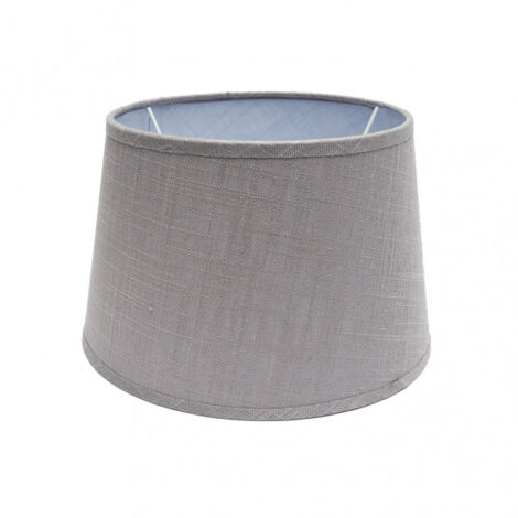 FAB 157213528  Pantalla Agueda E27 Gris 35dx25dx20h Conica Abierta