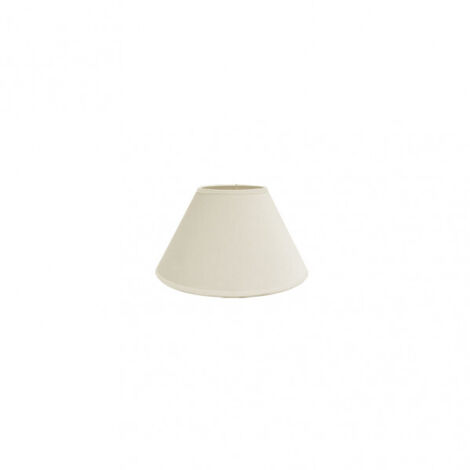 FAB 157321815  Abat-jour clair E27 Beige 18dx10dx12h Closed Conical