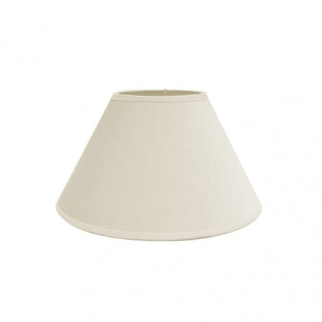 FAB 157323515  Abat-jour clair E27 Beige 35dx18dx23h Closed Conical