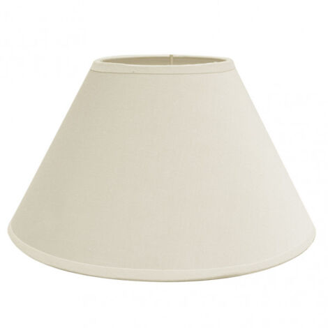 FAB 157324515  Paralume trasparente E27 Beige 45dx23dx29h Chiuso Conico