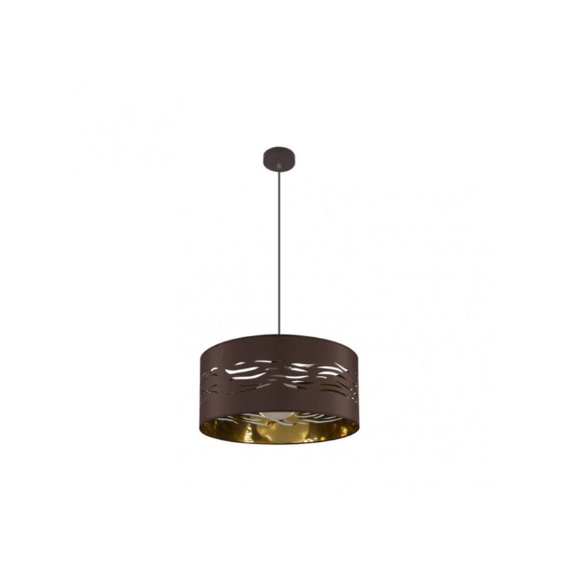 Fabrilamp - Pendentif brouillard 1xE27 brun brun Or 40D