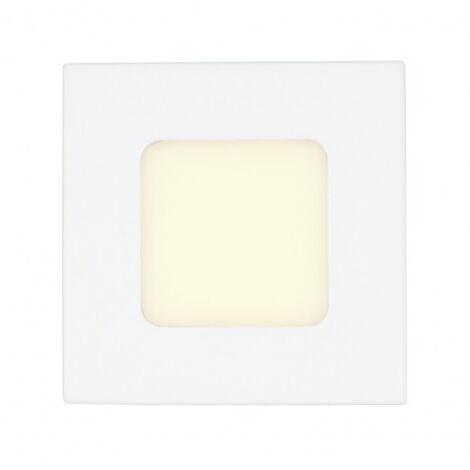 FAB A08780301A Incasso 3w 3000k Franco Blanco 9x9 168lm