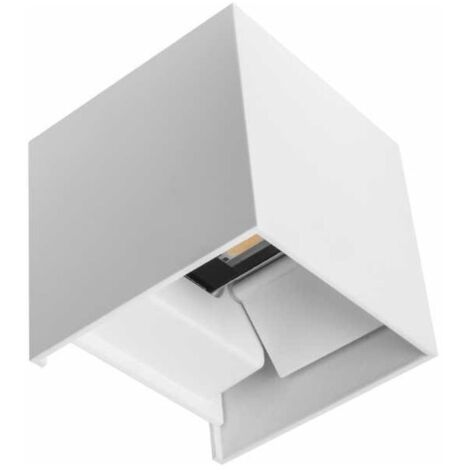 FAB A11860601B | Appliquer 6w 4000k Sever Blanc 660lm Ip54 10x10x10