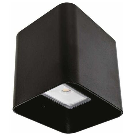 FAB A13460809S | Appliquer Extérieur 8w 6500k Soure Black Ip54