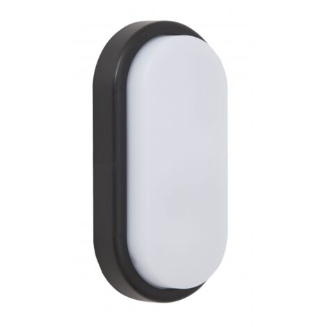 FAB LED242133  Applicare 12w Surf Esterno Ovale Ip65 Nero 9,9x19,9x4,8 6400 960lm