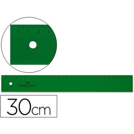 FAB REGLA GRADUADA 30CM VE 813