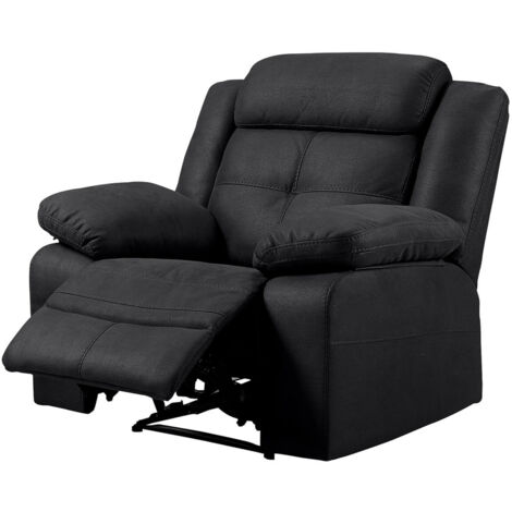 FABARES - Fauteuil Relax Electrique Gris - Gris
