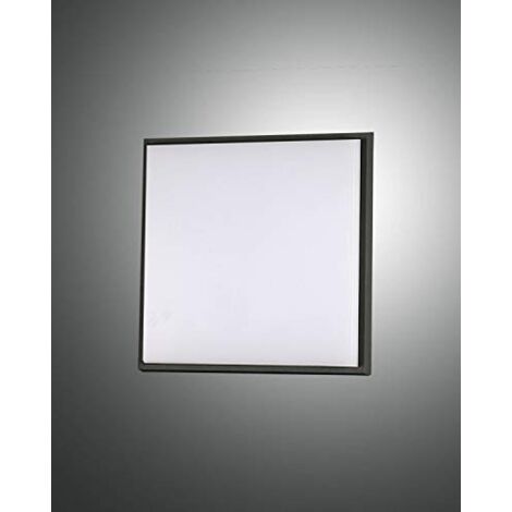 FABAS LUCE 3314 - 69 - 101 DECKENLEUCHTE DESDY LED SCHWARZ ALUMINIUM 10 W 900LM IP54 3314-69-101