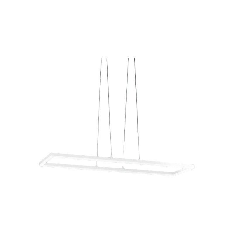 Plafonnier suspendu BARD LED 52W Blanc 3394-43-102 Fabas Luce